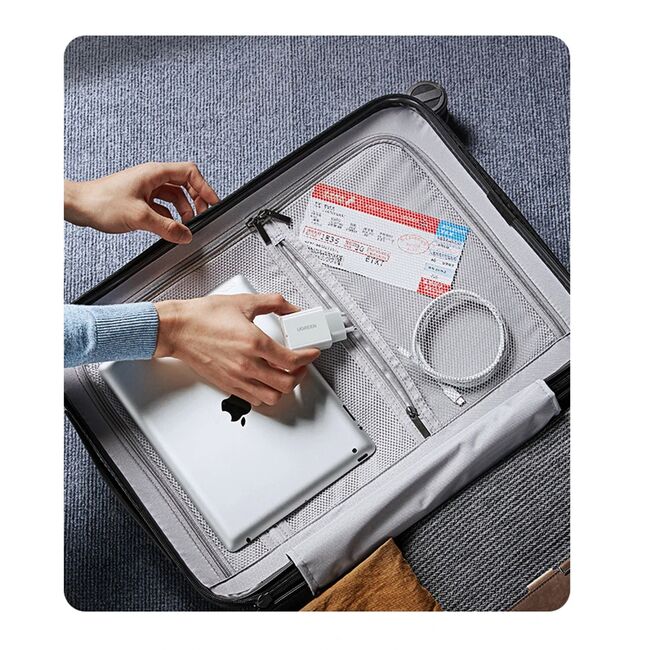 Incarcator pentru Priza, Type-C, PD20W - Ugreen CD137 (60450) - White