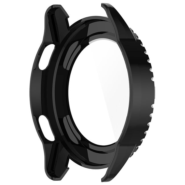 Set de Protecție 360° pentru Xiaomi Watch S3 – Carcasa + Folie din Sticla Securizata, Claritate HD, Design Elegant - Negru