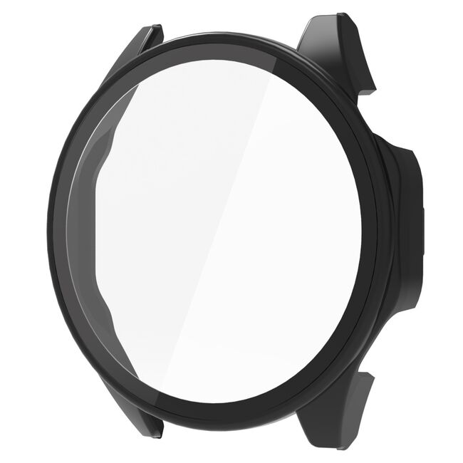 Set de Protecție 360° pentru Huawei Watch GT 4 (46mm) – Carcasa + Folie din Sticla Securizata, Claritate HD, Design Elegant - Negru