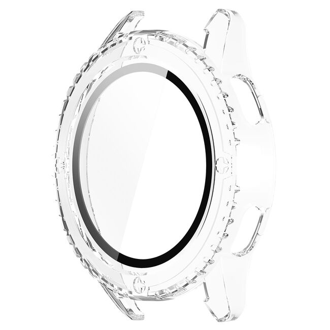 Set de Protecție 360° pentru Xiaomi Watch S3 – Carcasa + Folie din Sticla Securizata, Claritate HD, Design Elegant - Clear