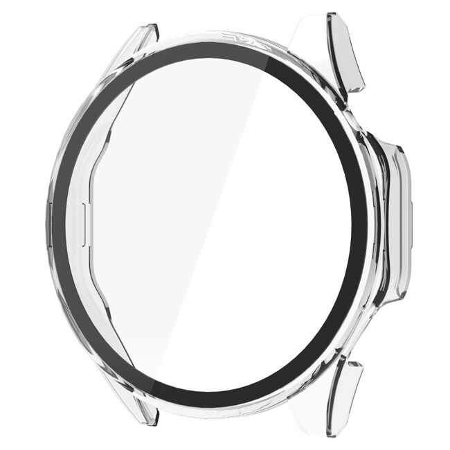 Set de Protecție 360° pentru Huawei Watch GT 4 (46mm) – Carcasa + Folie din Sticla Securizata, Claritate HD, Design Elegant - Clear