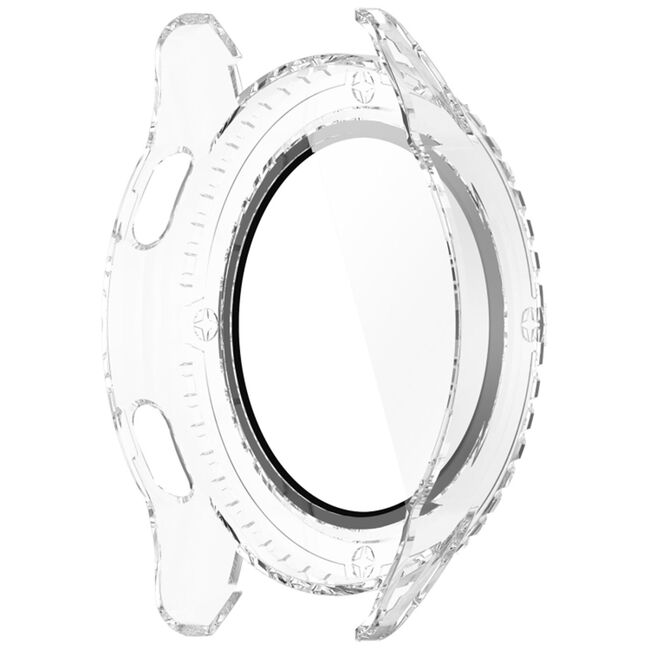 Set de Protecție 360° pentru Xiaomi Watch S3 – Carcasa + Folie din Sticla Securizata, Claritate HD, Design Elegant - Clear