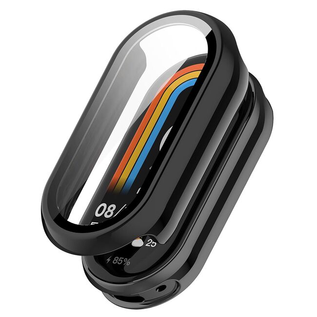 Set de Protecție 360° pentru Xiaomi Mi Band 9 / 9 NFC – Carcasa cu protectie ecran, Claritate HD, Design Elegant - Negru
