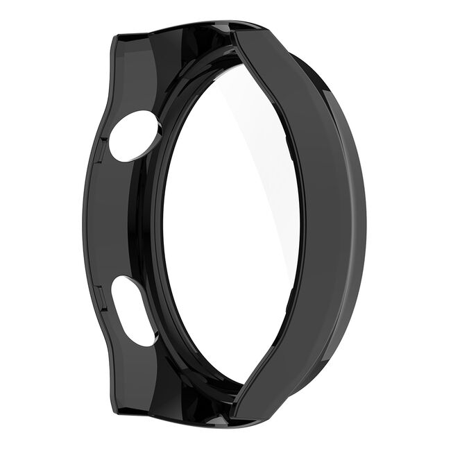 Set de Protecție 360° pentru Huawei Watch 4 – Carcasa cu protectie ecran, Claritate HD, Design Elegant - Negru