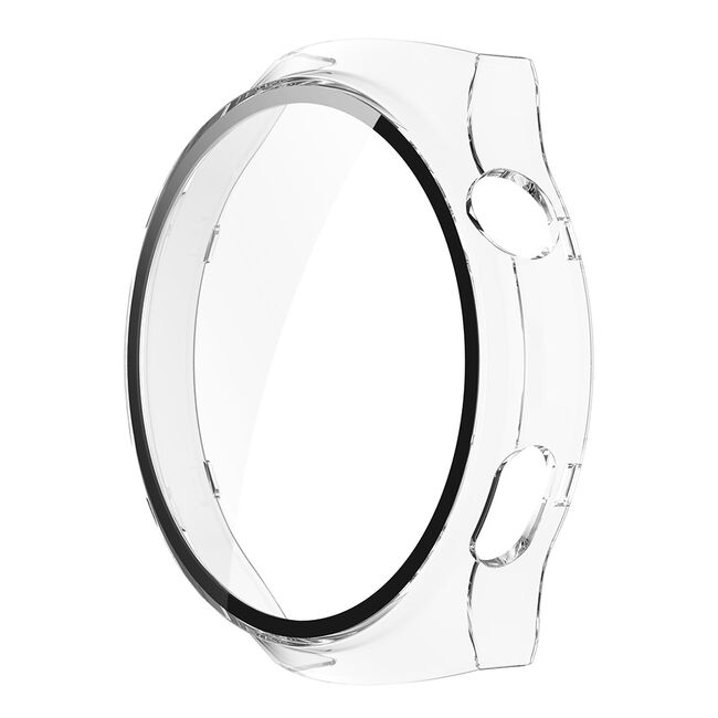 Set de Protecție 360° pentru Huawei Watch 4 – Carcasa cu protectie ecran, Claritate HD, Design Elegant - Transparent