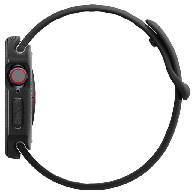 Husa pentru Apple Watch 10 46mm - Spigen Caseology Vault - Matte Black