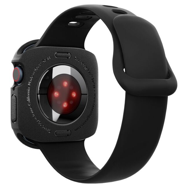 Husa pentru Apple Watch 10 46mm - Spigen Caseology Vault - Matte Black