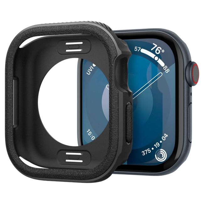 Husa pentru Apple Watch 10 46mm - Spigen Caseology Vault - Matte Black