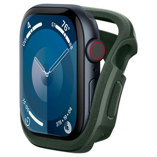 Husa pentru Apple Watch 10 46mm - Spigen Caseology Vault - Midnight Green