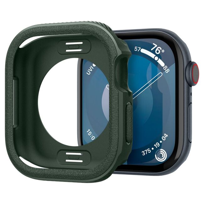 Husa pentru Apple Watch 10 46mm - Spigen Caseology Vault - Midnight Green