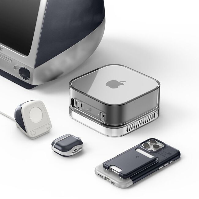Suport pentru Incarcator Apple Watch - Spigen Classic C1 - Graphite