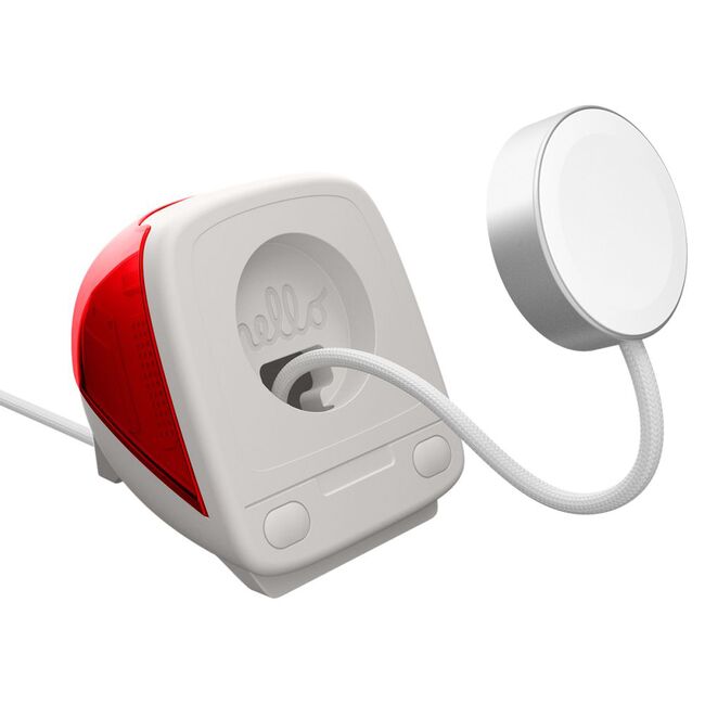 Suport pentru Incarcator Apple Watch - Spigen Classic C1 - Ruby
