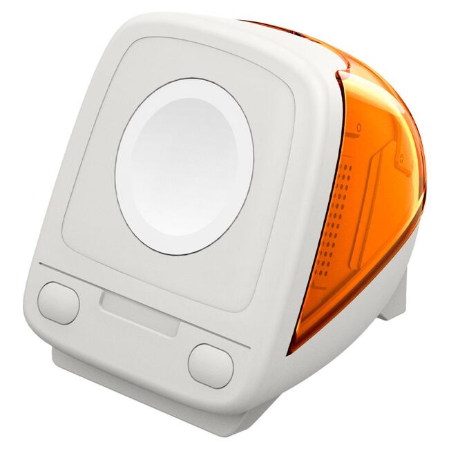 Suport pentru Incarcator Apple Watch - Spigen Classic C1 - Tangerine