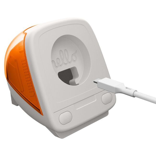 Suport pentru Incarcator Apple Watch - Spigen Classic C1 - Tangerine