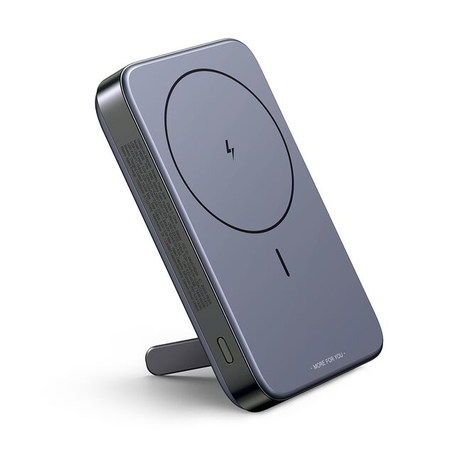 Baterie Externa cu Stand, USB, Type-C, 10000mAh, 22.5W, 5V/3A - Ugreen PB206 (15086) - Space Grey