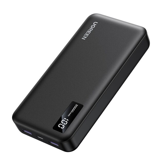 Baterie Externa 2x USB, 2x Type-C, 20000mAh, 5V/3A - Ugreen PB312 (25683) - Black