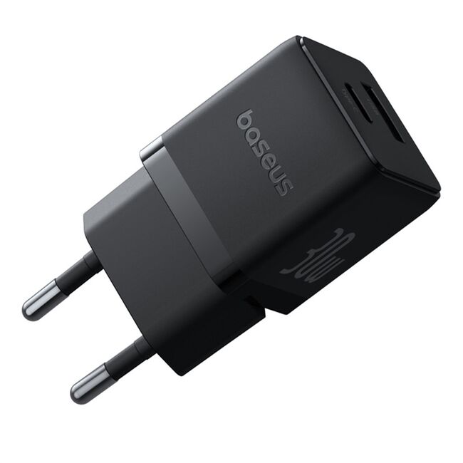 Incarcator EU USB, Type-C, 1m, 30W - Baseus Palm (P1011160A113-00) - Cluster Black