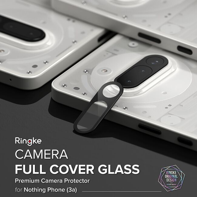 Folie Camera pentru Nothing Phone (3a) (set 2) - Ringke Camera Full Cover Glass - Clear
