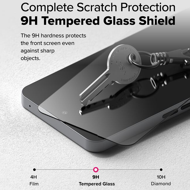 Folie pentru Nothing Phone (3a) / (3a) Pro (set 2) - Ringke Easy Slide Tempered Glass - Clear