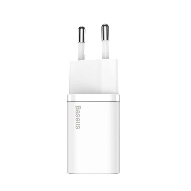 Incarcator Priza, USB-C, 25W - Baseus Super Si 1C (CCSP020102) - White