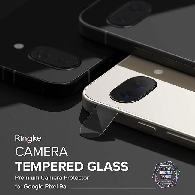 Folie Camera pentru Google Pixel 9a (set 2) - Ringke Camera Protector Glass - Clear