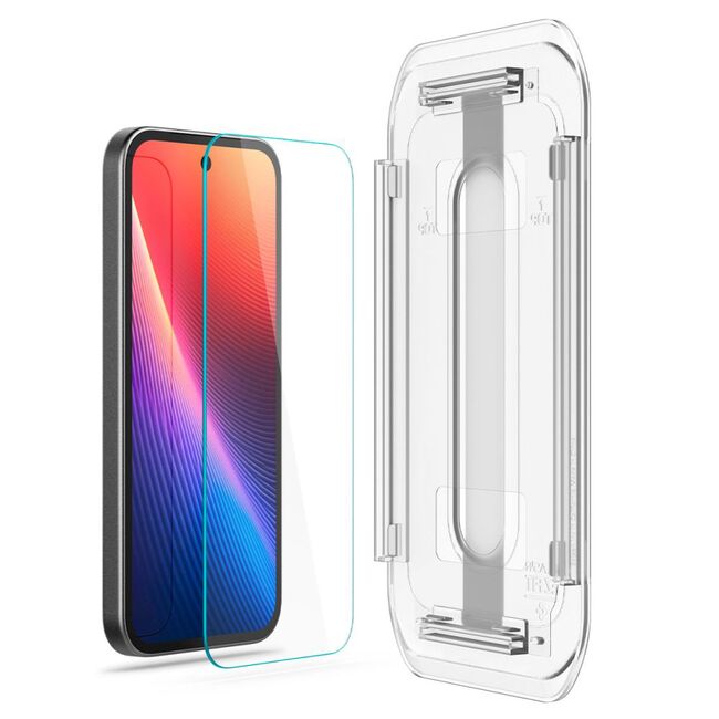 Folie pentru Google Pixel 9a (set 2) - Spigen Glas.tR EZ FIT - Clear