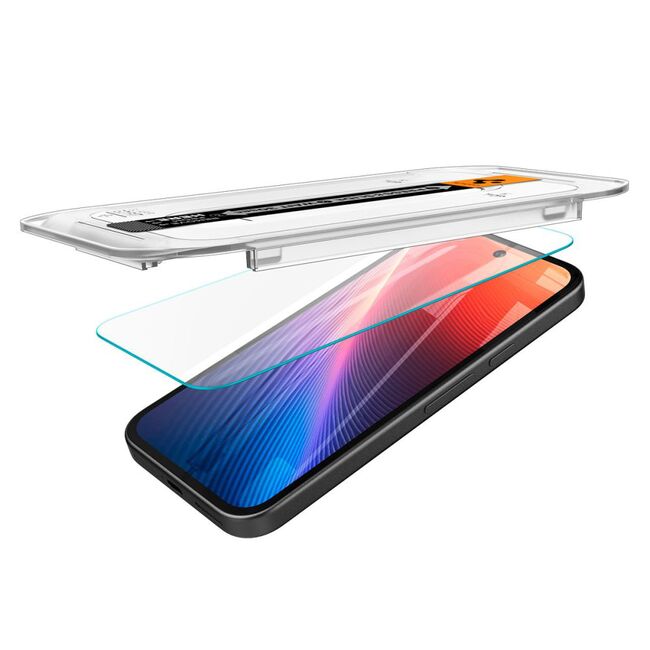 Folie pentru Google Pixel 9a (set 2) - Spigen Glas.tR EZ FIT - Clear