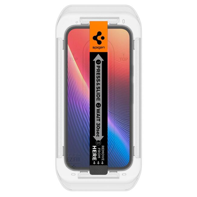 Folie pentru Google Pixel 9a (set 2) - Spigen Glas.tR EZ FIT - Clear