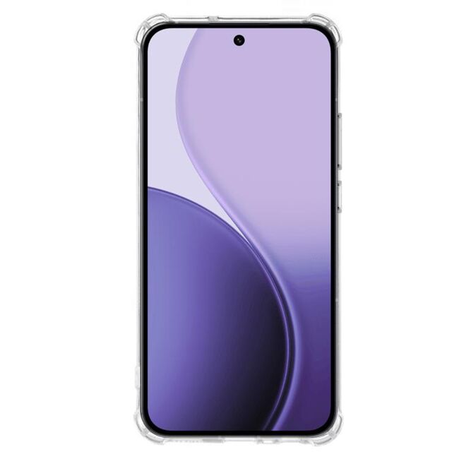 Husa pentru  Oppo Reno 14 5G Slim Anti-Shock 1.5mm reinforced 4 corners, Transparent