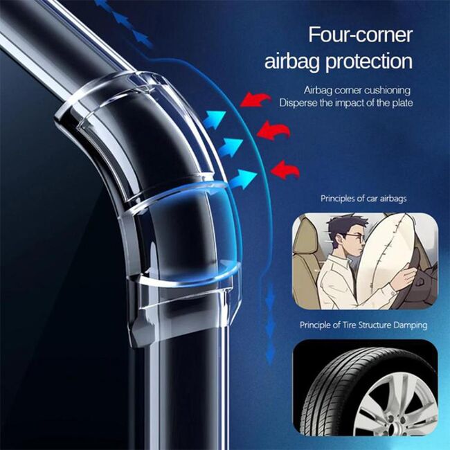 Husa pentru  Oppo Reno 14 Pro 5G Slim Anti-Shock 1.5mm reinforced 4 corners, Transparent