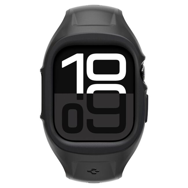 Husa pentru Apple Watch 10 46mm - Spigen Liquid Air Pro - Matte Black