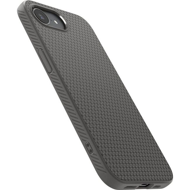 Husa pentru iPhone 16e - Spigen Liquid Air - Marble Grey