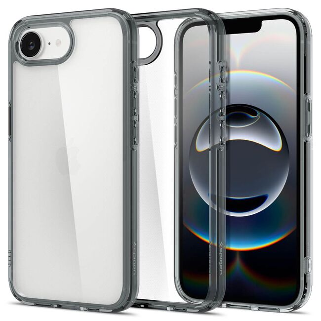 Husa pentru iPhone 16e - Spigen Ultra Hybrid - Space Crystal