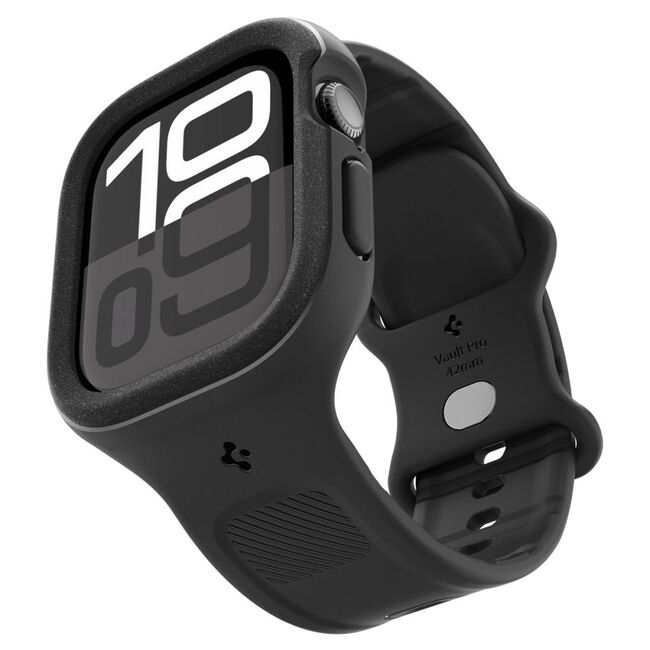 Husa pentruApple Watch 10 42mm - Spigen Caseology Vault - Matte Black