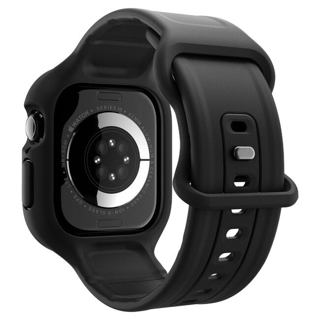 Husa pentruApple Watch 10 42mm - Spigen Caseology Vault - Matte Black