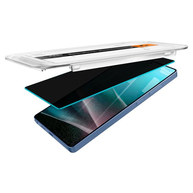Folie pentru Samsung Galaxy S25 Ultra (set 2) - Spigen Glas.tR EZ FIT HD - Privacy