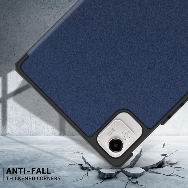 Husa pentru  Honor Pad X9a tip stand functie sleep/wake-up, protectie 360 - Albastru