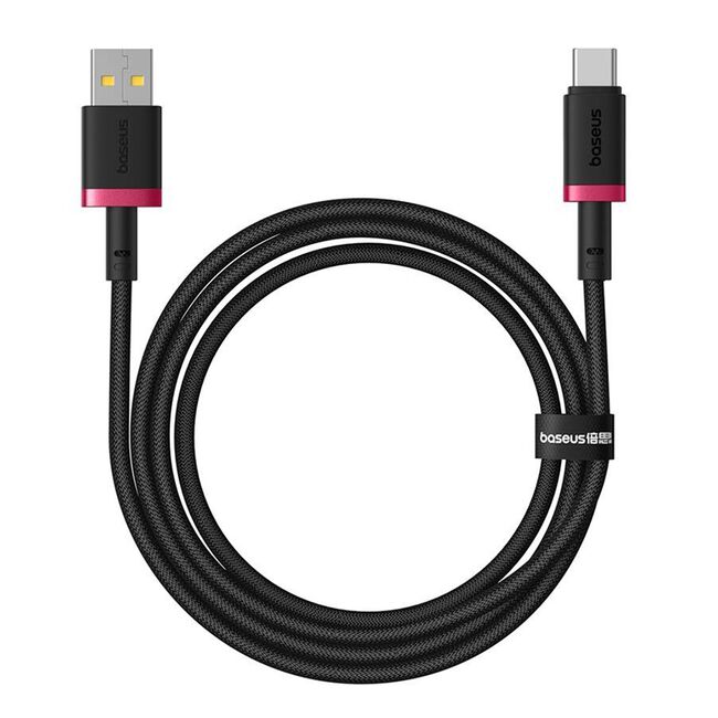 Cablu de Date USB la Type-C, 60W, 2m - Baseus Dura - Negru