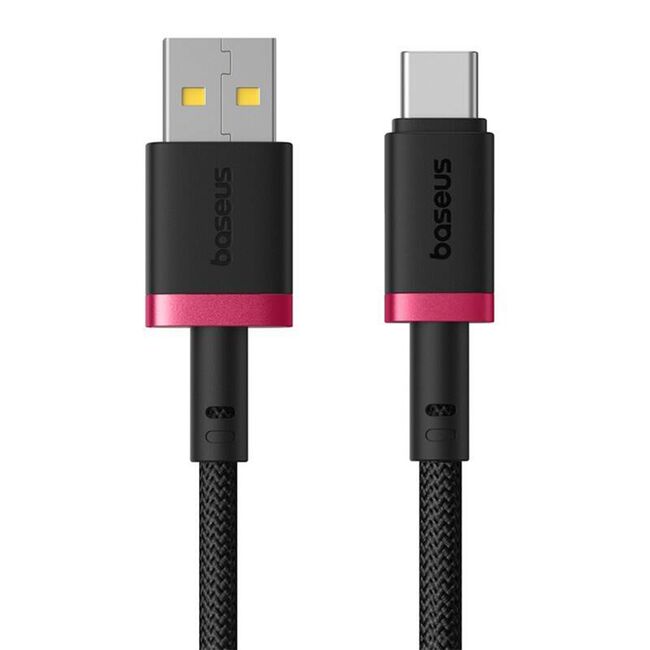 Cablu de Date USB la Type-C, 60W, 2m - Baseus Dura - Negru