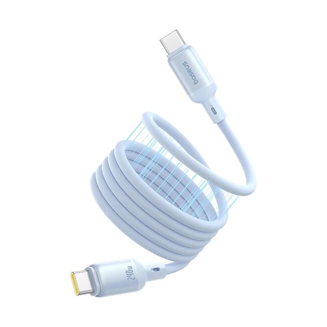 Cablu Type-C, 240W, Magnetic, 1m - Baseus PicoGo - Blue