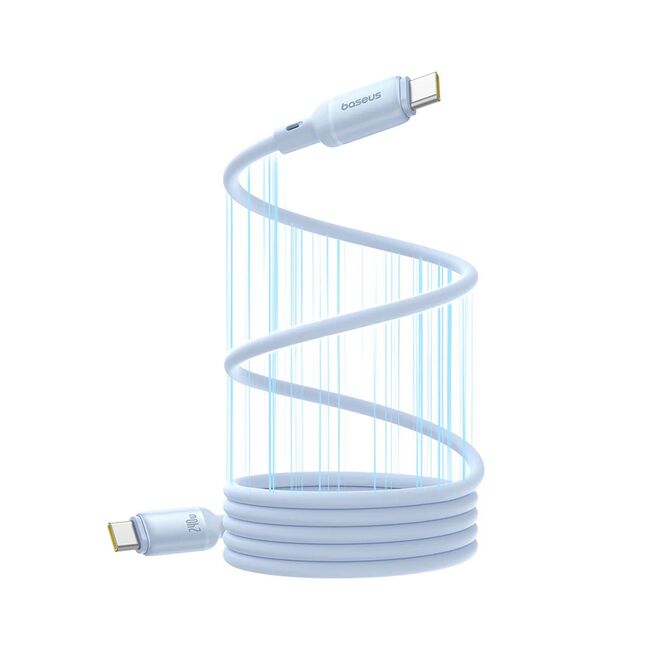 Cablu Type-C, 240W, Magnetic, 1m - Baseus PicoGo - Blue