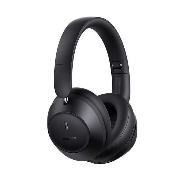 Casti Over-Ear, Sound Isolation, Bletooth 5.3, Foldable, Bass 30 Max, Type-C - Baseus Bass 30 Max - Cosmic Black