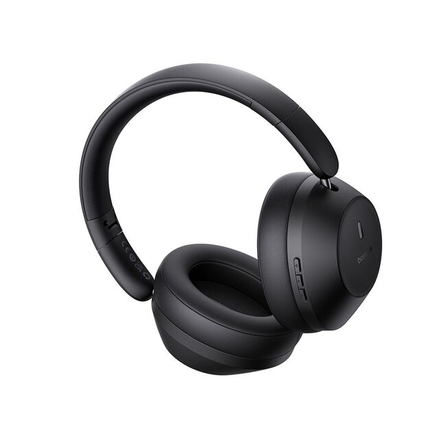 Casti Over-Ear, Sound Isolation, Bletooth 5.3, Foldable, Bass 30 Max, Type-C - Baseus Bass 30 Max - Cosmic Black