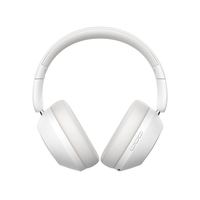 Casti Over-Ear, Sound Isolation, Bletooth 5.3, Foldable, Bass 30 Max, Type-C - Baseus Bass 30 Max - Moon White