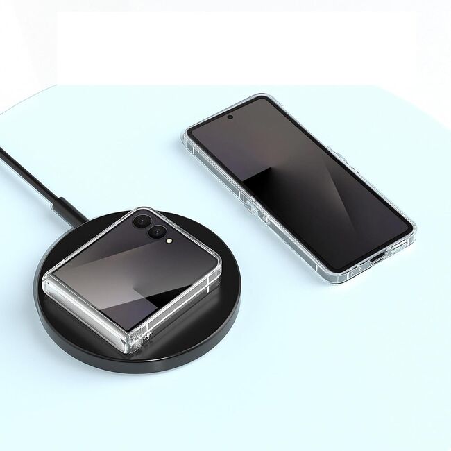 Husa pentru Samsung Galaxy Z Flip 7 Anti-Shock 1.5mm, transparent