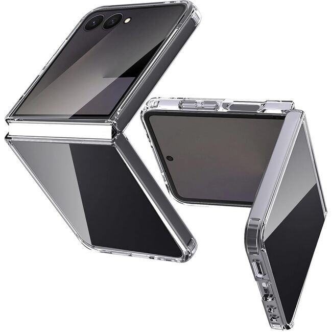 Husa pentru Samsung Galaxy Z Flip 7 Anti-Shock 1.5mm, transparent