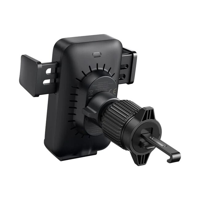 Suport de Telefon cu Incarcare Wireless, 15W, LED - Baseus Wisdom Pro - Negru