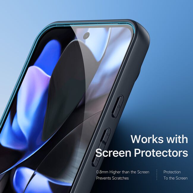 Husa pentru  Google Pixel 10 Pro XL Flowing Lines Comfort Grip - transparent