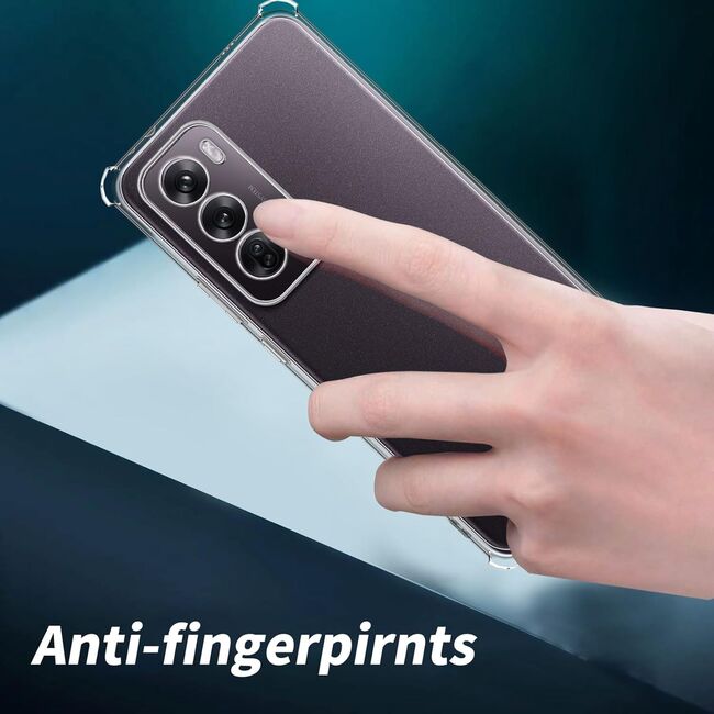 Husa pentru  Oppo A5 4G, 5G / Oppo A5m Slim Anti-Shock 1.5mm reinforced 4 corners, Transparent