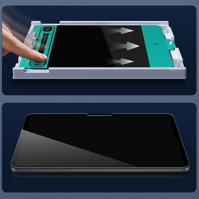 Folie pentru iPad Air 11 (2024) / Air 11 (2025) - ESR Tempered Glass 9H (set 2) - Clear